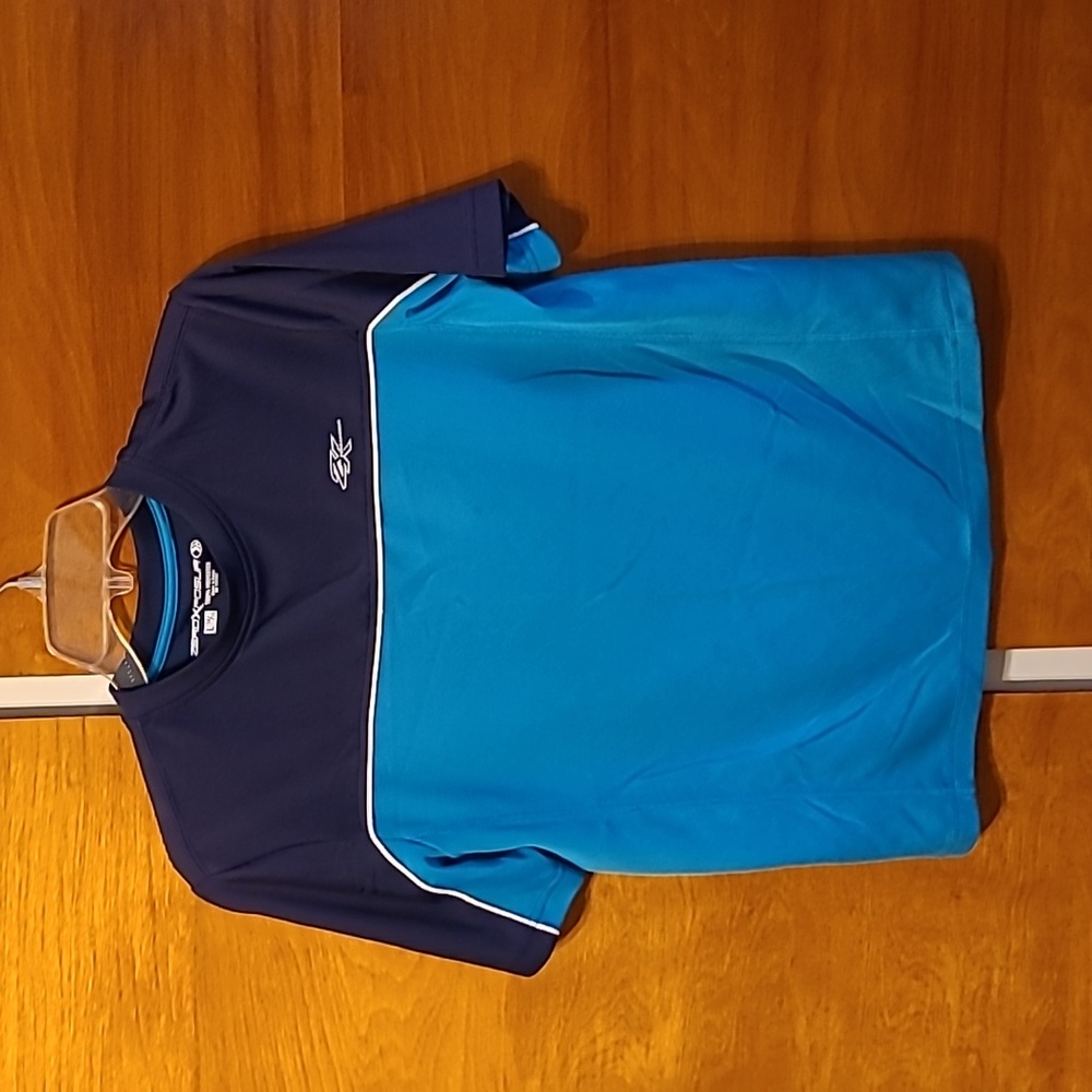 Boys ZERO XPOSURE swim shirt Size L 14/16 Blue